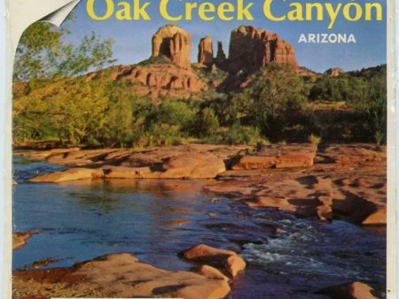 Oak Creek Canyon - Sedona, Arizona - View-Master 3 Reel Packet - 1970s views - vintage - (PKT-A364-G1Bm) Fashion