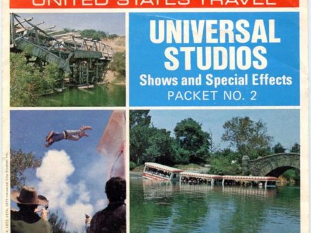 Universal Studios - Shows and Special Effects #2 - California - View-Master 3 Reel Packet - 1970s - vintage - (A242-G5B) Hot on Sale