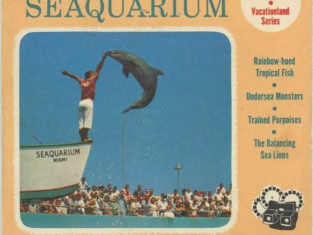 Seaquarium - View-Master 3 Reel Packet - 1950 s view - vintage - (ECO-A966-S4) Online now