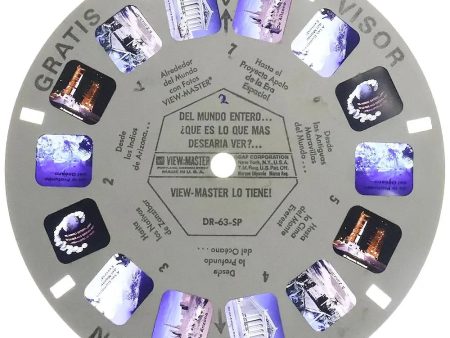 DR-63-SP - Del Mundo Entero... Que es lo que mas desearia ver?... - View-Master Single Reel - vintage - (DR-63-SP) Cheap