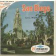 San Diego - View-Master 3 Reel Packet - 1960s views - vintage - (A198-S6A) Online Hot Sale