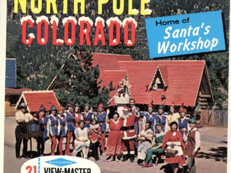 North Pole - Colorado - View-Master 3 Reel Packet - 1960s views - vintage - (PKT-A333-S6A) Online Hot Sale