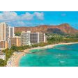 Waikiki, Hawaii by Day & Night - 3D Action  Lenticular Postcard Greeting Card - NEW on Sale