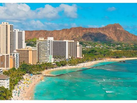 Waikiki, Hawaii by Day & Night - 3D Action  Lenticular Postcard Greeting Card - NEW on Sale