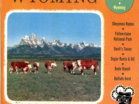 Wyoming - Vacationland Series - View-Master 3Reel Packet - 1950s views - vintage - (PKT-WYO-S3) Fashion