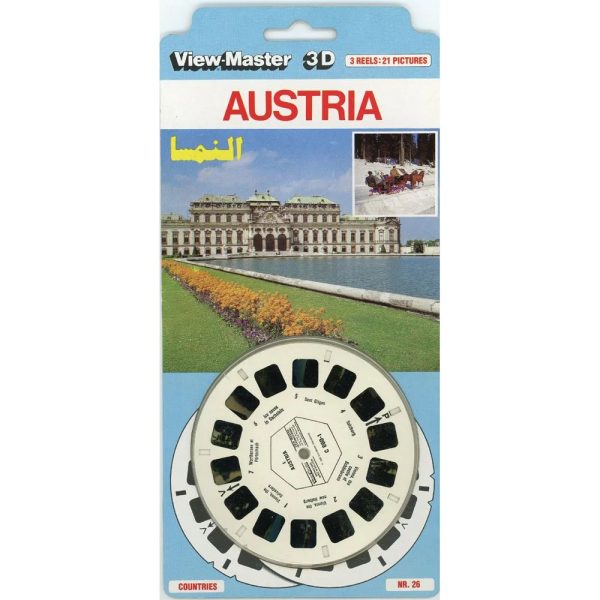 Austria - View-Master 3 Reel Set on Card - (zur Kleinsmiede) - (C660-123-EM) - NEW Discount