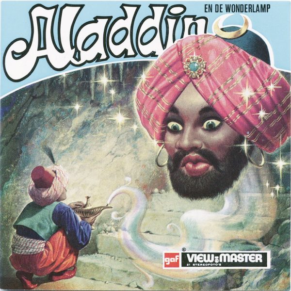 Aladdin en de wonderlamp - View-Master 3 Reel Packet - 1973 - vintage - D130-N-BG3 Hot on Sale