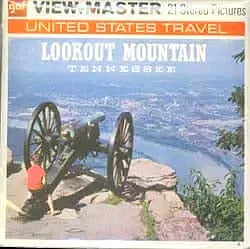 Lookout Mountain, Chattanooga Tennessee - View-Master 3 Reel Packet - 1970s views - vintage - (PKT-A876-G3Aj) Sale