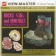 Rocks and Minerals - Mineralogy - View-Master 3 Reel Packet - vintage - B677-G3A Fashion