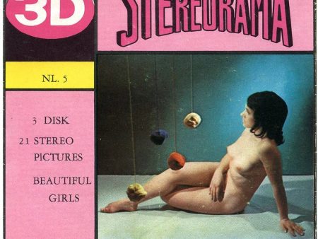 Jacket for 3 - 3D Stereo-rama Risque Reels - Empty - vintage For Discount