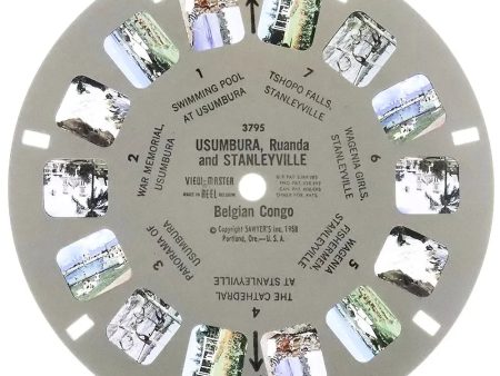 3795 - Usumbra, Ruanda and Stanleyville - View-Master - Vintage Single Reel Online Hot Sale