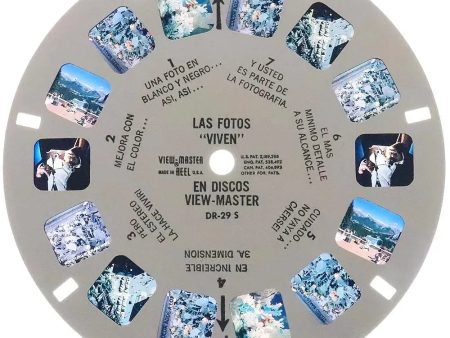 Las Fotos  Viven  en Discos View-Master -  Commercial Reel - vintage - (DR-29S) For Discount