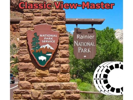 Rainier National Park - Vintage Classic View-Master - 1950s views Fashion