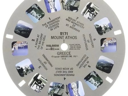 2171 - Mount Athos I - View-Master - Vintage Single Reel Online Hot Sale