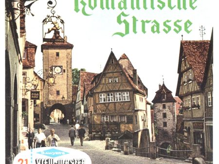 Romantische Strasse - View-Master 3 Reel Packet - 1960s views - vintage - C424-BS6 Sale