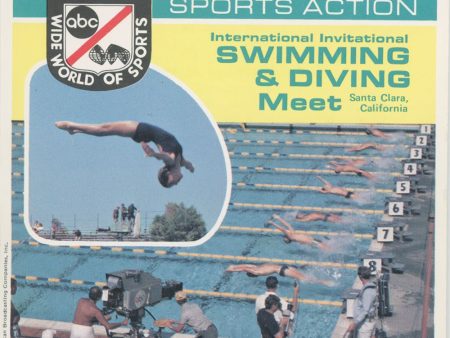 Swimming & Diving Meet - View-Master 3 Reel Packet - 1971 - vintage - (B936-G3A) For Sale