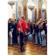 Anton von Werner - The Red Prince -3D Lenticular Postcard Greeting Card - NEW on Sale