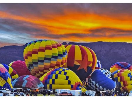 Balloon Dawn Inflation - 3D Lenticular Postcard Greeting Card - NEW Sale