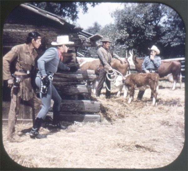 Lone Ranger - Mystery Rustler - View-Master 3 Reel Packet - 1960s - vintage - B465-S4 Online