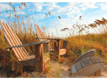 Adirondack Chairs  - 3D Lenticular Postcard Greeting Card - NEW Hot on Sale