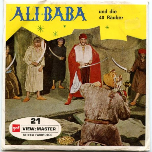 Ali Baba und die 40 Thieves - View-Master - Vintage - 3 Reel Packet - 1970s (PKT-B436D-BG1mint) Sale