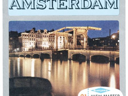 Amsterdam - View-Master 3 Reel Packet - vintage - C388N-BS6 Fashion