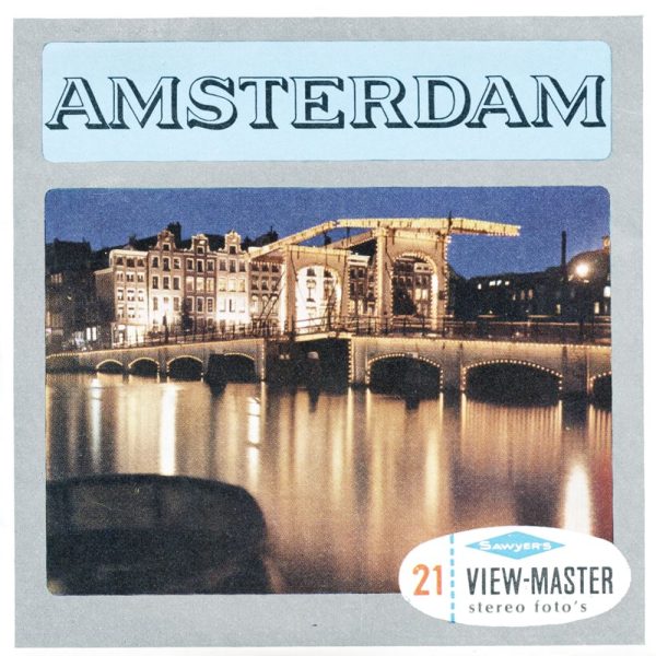 Amsterdam - View-Master 3 Reel Packet - vintage - C388N-BS6 Fashion