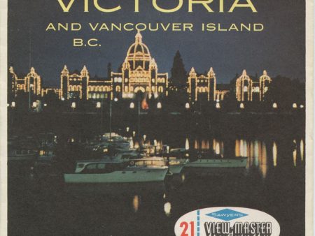 Victoria and Vancouver Island B.C. - View-Master 3 Reel Packet - 1960s views - vintage - A015-S6 Hot on Sale