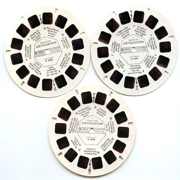 Les Poucetofs - View-Master 3 Reel Packet - 1970s - vintage - B459F-BG3 Online Sale