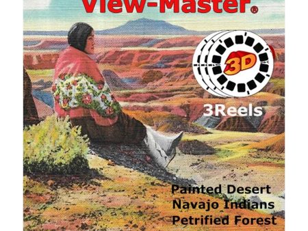 Painted Desert, Petrified Forest, Navajo Indians - Vintage Classic View-Master - 1950s views For Discount