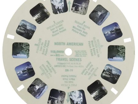 DR-19 - North American Travel Scenes - View-Master Single Reel - 1950s - vintage - (DR-19) Cheap