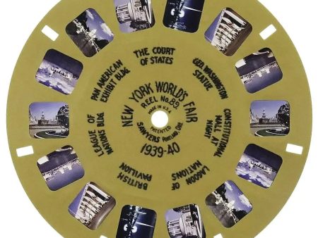 New York World s Fair - View-Master Buff Reel - vintage - (BUF-89c) on Sale