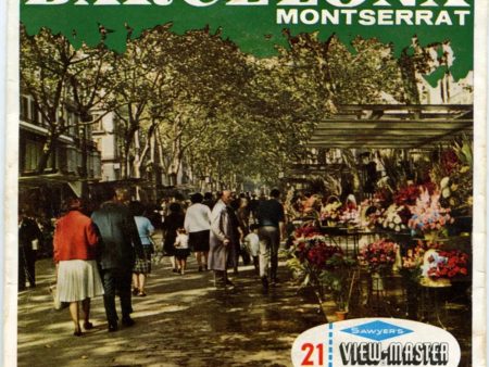 Barcelona - Montserrat - View-Master 3 Reel Packet - 1960s views - vintage - (PKT-C251E-S6) Cheap