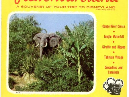 Adventureland - View-Master-  Vintage - Souvenir 3 Reel Packet - 1950s views ( ECO-Adven-S3 ) Online Sale