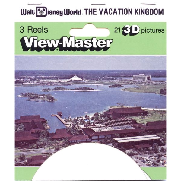 Vacation Kingdom - View-Master Walt Disney World - 3 Reel Set on Card - vintage - 3016 For Cheap