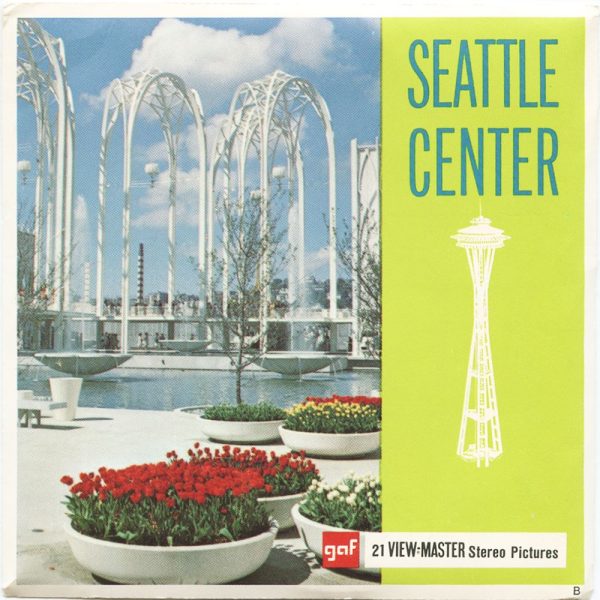 Seattle Center - View-Master 3 Reel Packet - vintage - A276-G1B on Sale