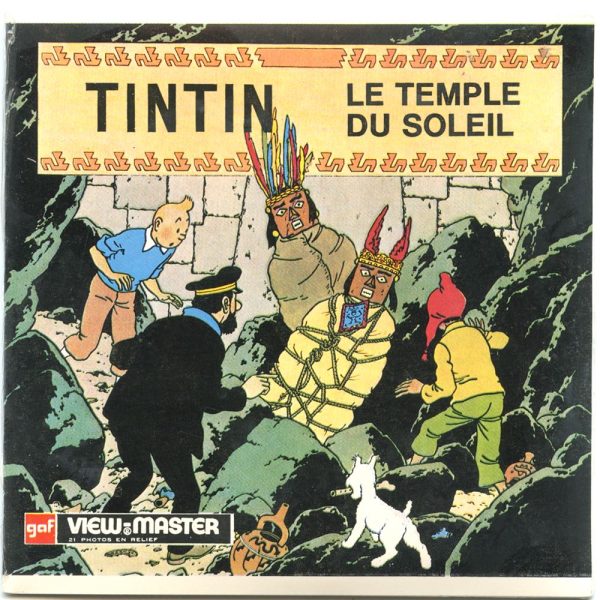 TINTIN - View-Master 3 Reel Packet - vintage - B542F-BG3 Supply