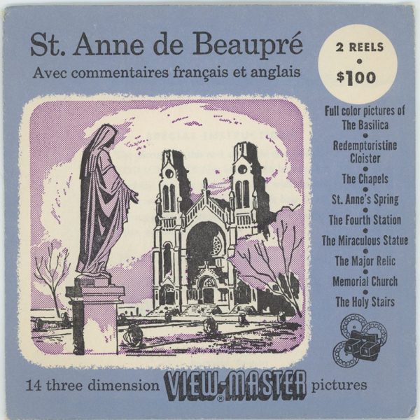 St Anne de Beaupre - View - Master 3 Reel Packet - 1950 s view - vintage - (PKT-ANNE-S3MNT) For Discount