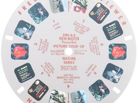 DRE-8-E - Picture Tour of Nature Series - View-Master Demonstration Reel - vintage - Hot on Sale