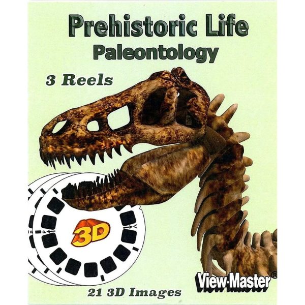 Prehistoric Life - View-Master 3 Reel Set - vintage Cheap