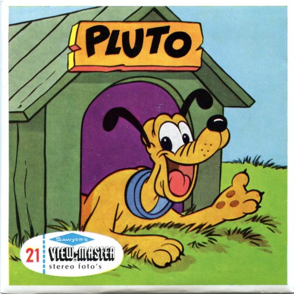 Pluto - View-Master 3 Reel Packet - 1960s - Vintage - (zur Kleinsmiede) - (B529N-BS6) on Sale