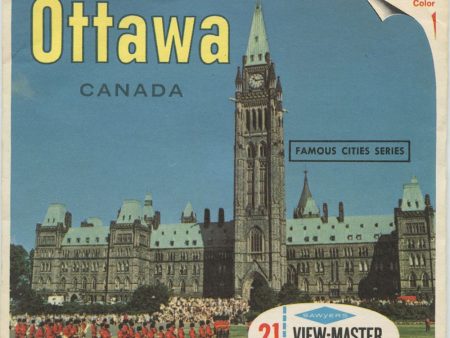 Ottawa - View-Master 3 Reel Packet - 1960s views - vintage - A036-S6A Online Hot Sale