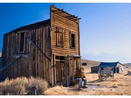 Ghost Town of the American West - 3D Lenticular Postcard Greeting Card - NEW Online Hot Sale