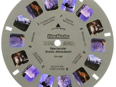 2001 - View-Master Spectacular Scenic Attractions - Demonstration Reel - View-Master Single Reel - vintage - 2001 - (004-680x) Online now