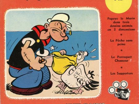 Popeye -  View-Master 3 Reel Packet  - vintage -  (PKT-B527-BS4) Online Sale