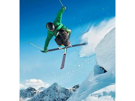 Winter Sports - Skier - 3D Lenticular Postcard Greeting Card - NEW For Cheap