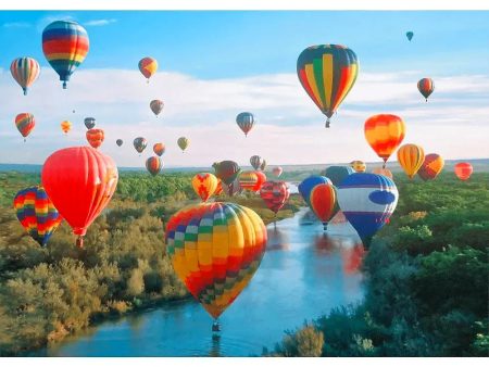 Balloon Fiesta - 3D Lenticular Postcard Greeting Card - NEW Online now