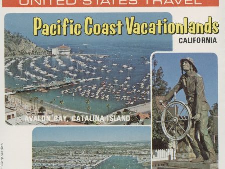 Pacific Coast Vacationlands - California - View-Master 3 Reel Packet - 1976 views - vintage - A210-G5A Sale