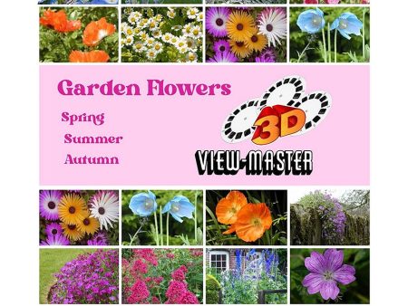 Garden Flowers, Spring, Summer, Autumn - View-Master 3 Reel Set  - (WKT-GFL) on Sale