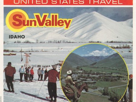 Sun Valley - Idaho - View-Master 3 Reel Packet - 1973 - vintage - A286-G3A Supply